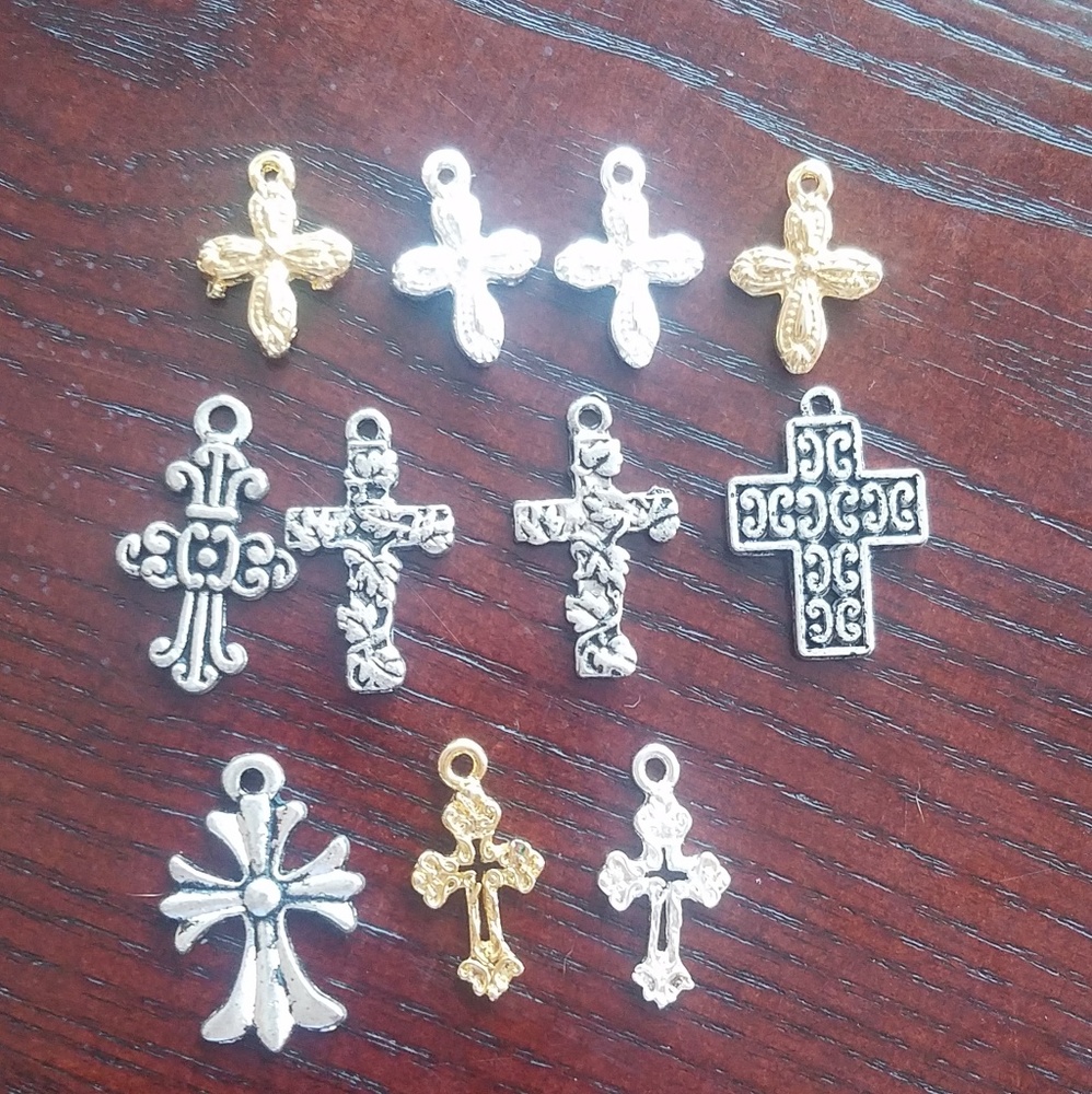 20 piece Cross Charms